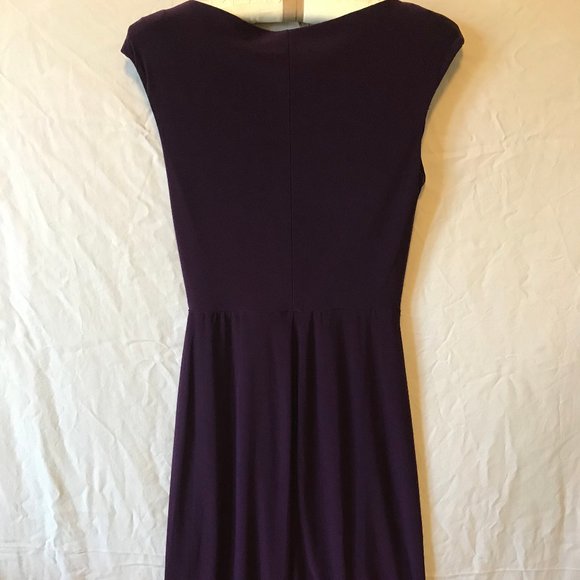 Ralph Lauren Plum Cocktail Dress - Picture 2 of 4